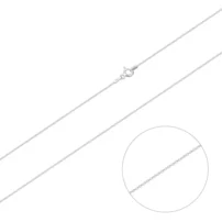 Retiazka strieborná - Anker AD25Rh - šírka 0,9 mm ródiovaná