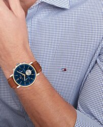 Pánske hodinky Tommy Hilfiger  TH1710703 kožené