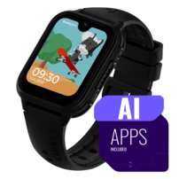Detské Smart hodinky Garett Kids Vibe AI 4G Black
