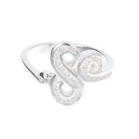 Dámsky strieborný prsteň