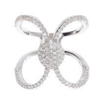 Dámsky strieborný prsteň