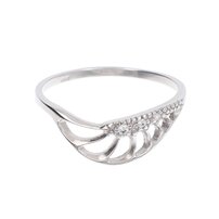 Dámsky strieborný prsteň