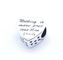 Prívesok pandoraa strieborný - rodina