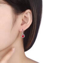 Náušnice strieborné - patentové