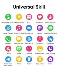 Univerzálne smart hodinky Jordan Kerr JKA01