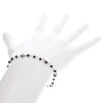 Dámsky strieborný náramok so srdiečkom