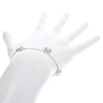 Dámsky strieborný náramok so stromom šťastia