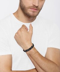 Pánsky oceľový náramok Hugo Boss 1580608M