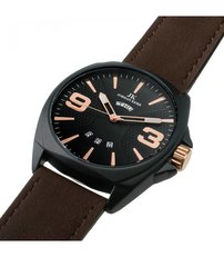 Pánske  hodinky JORDAN KERR SC4013BB-kožené
