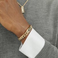 Pánsky oceľový náramok Hugo Boss 1580680M